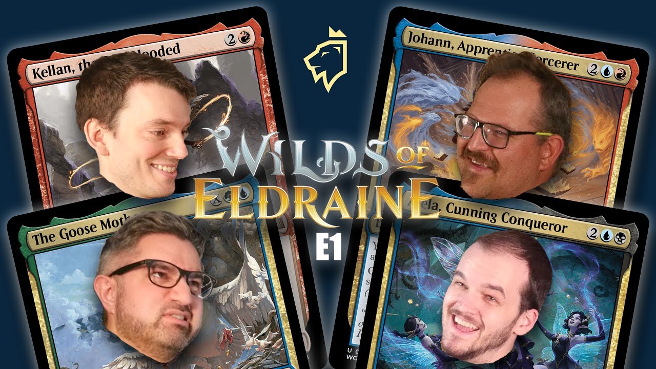 Геймплей Wilds of Eldraine EDH | E1 | Келлан против Йоханна, против Алёлы и против Гусыни-матери ...