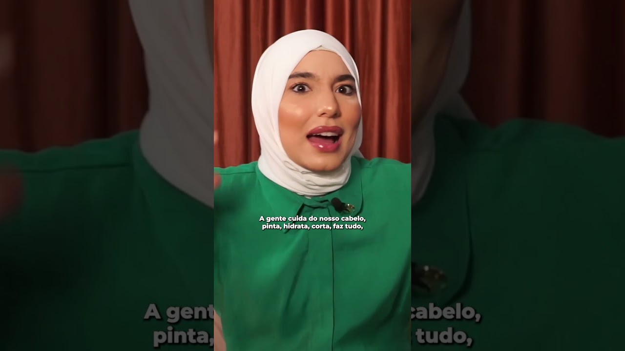 Como é o cabelo de uma mulher mulçumana?