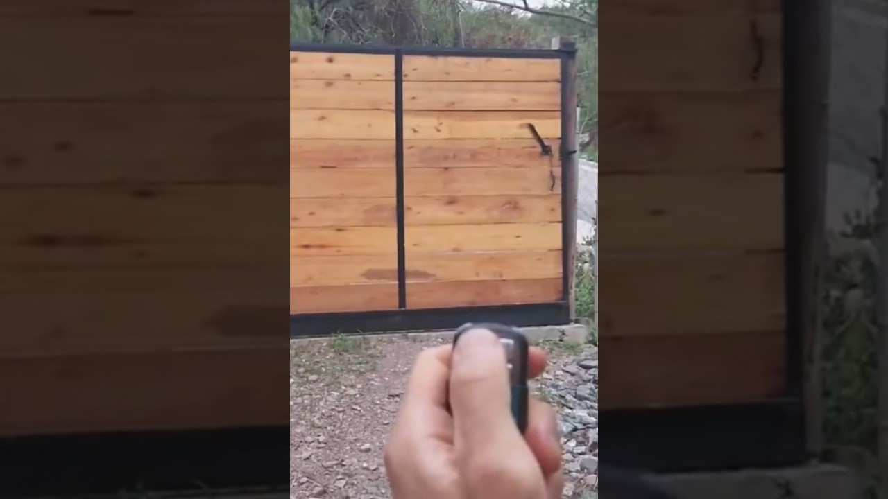 Port&oacute;n corredizo casero #vostambienpodeshacerlo