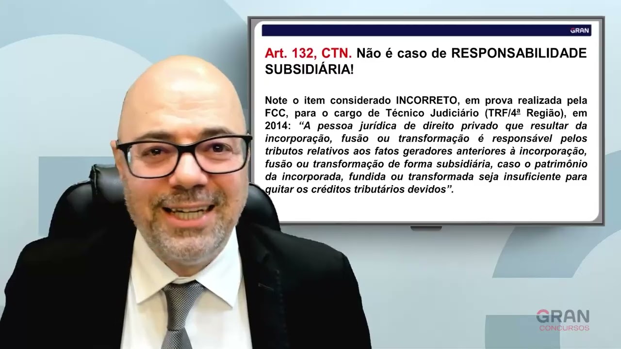 50   Responsabilidade Tributária   Arts, 131 e 132, CTN