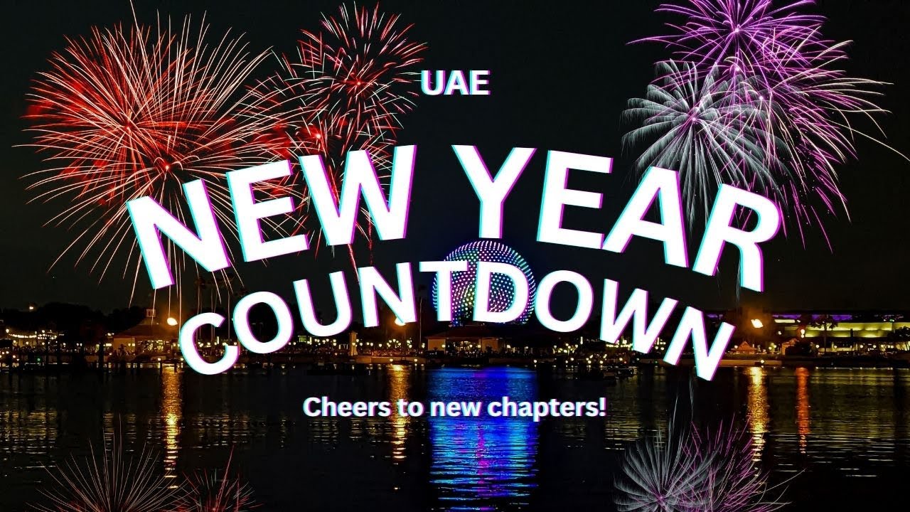 UAE Firework's #nye #countdown #fireworks