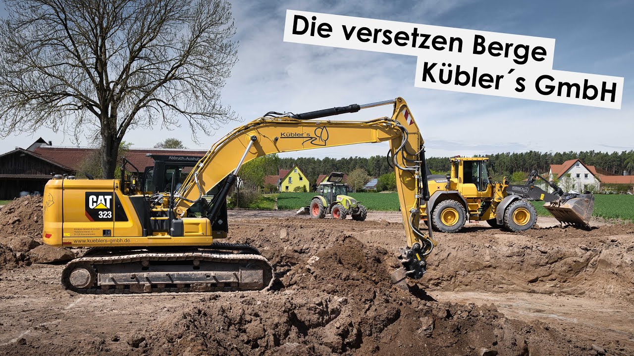 💪Die schaffen was! | Erdbau | Fendt | CAT | Volvo | Stehr | K&uuml;bler&acute;s GmbH |
