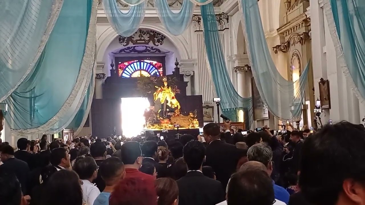 Entrada al templo Histórico de San Francisco Virgen de la Asunción 2025