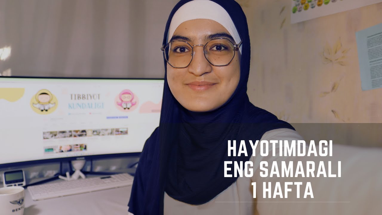 Hozirgacha oʻtgan eng samarali 1 hafta | Yoki hafta davomida birga dars tayyorlaymiz