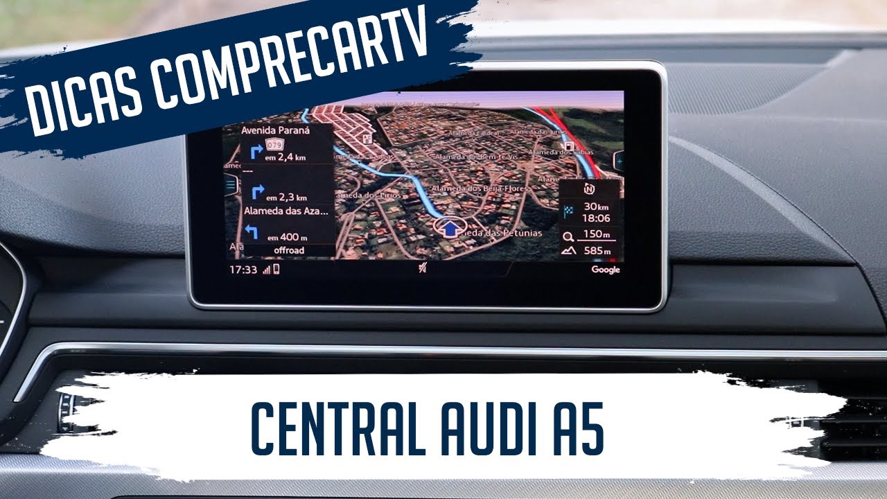 Audi A5 - Central multimídia Audi MMI Connect