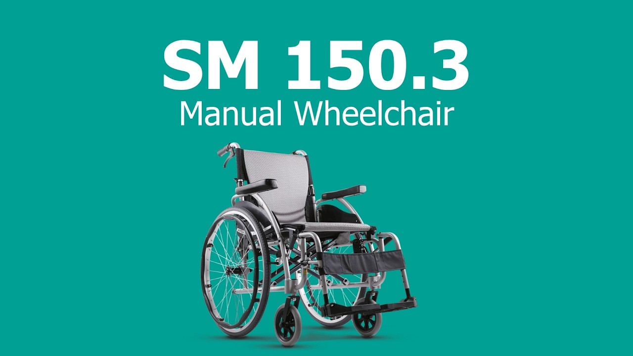 SM 150.3 | F16 Lightweight Foldable Travel Wheelchair | Karma Silverlife