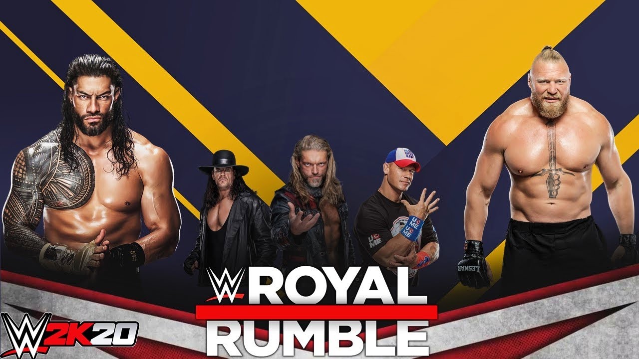 WWE 2K20! 30 MAN ROYAL RUMBLE FULL MATCH GAMEPLAY! 2021