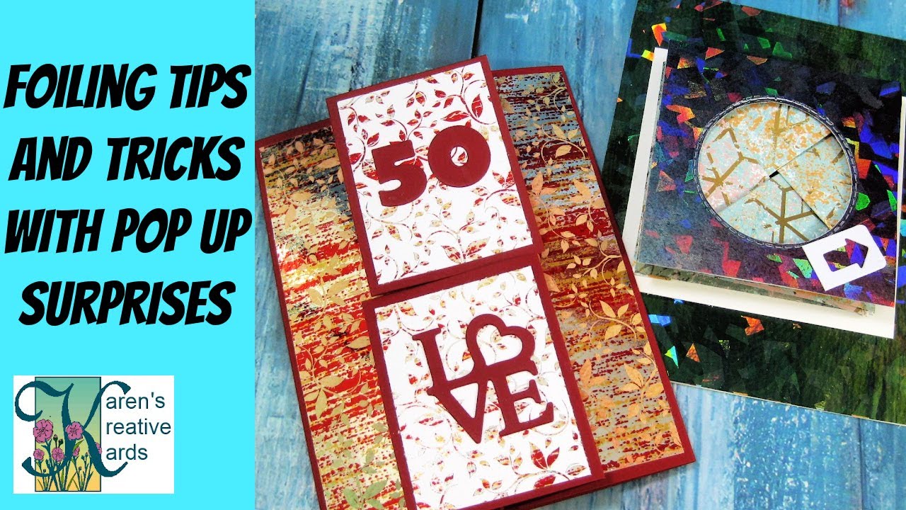 Amazing Pop Up Box With New and Old Toner Foiling