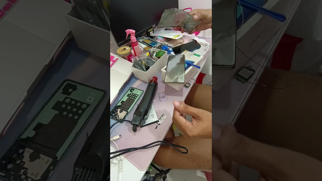 INFINIX ZERO 30 5G|LCD REPLACEMENT|BATTERY REPLACEMENT|MICROPHONE AND MIDFRAME REPLACEMENT