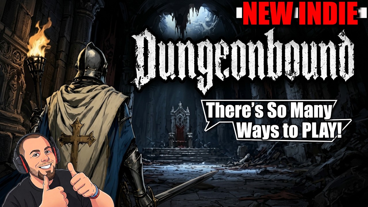 A Hand Drawn Roguelite OR Incremental Dungeon Crawler - Dungeonbound - Gameplay Demo
