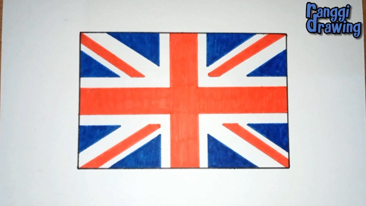 How to Draw The Flag of United Kingdom