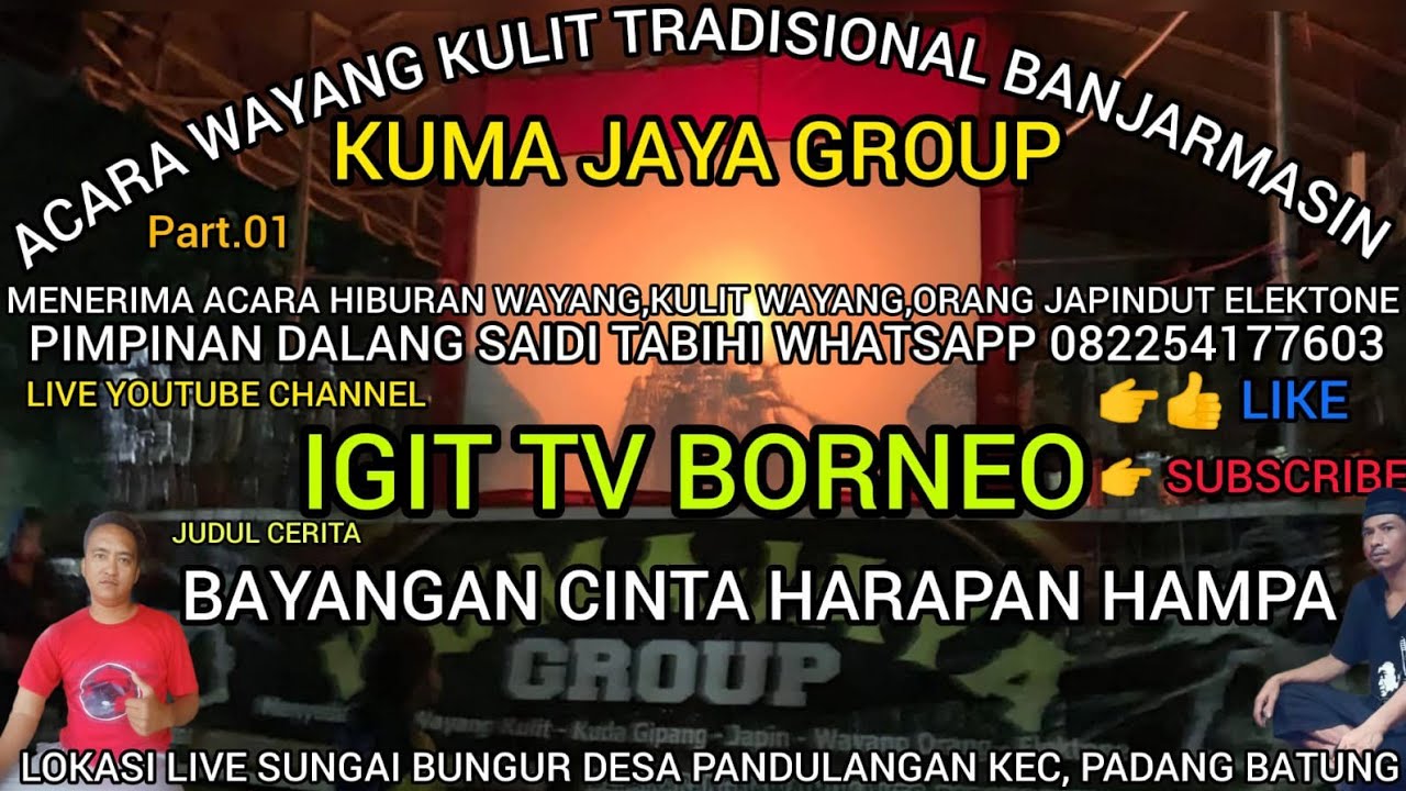 IGIT TV BORNEO  sedang live sekarang!