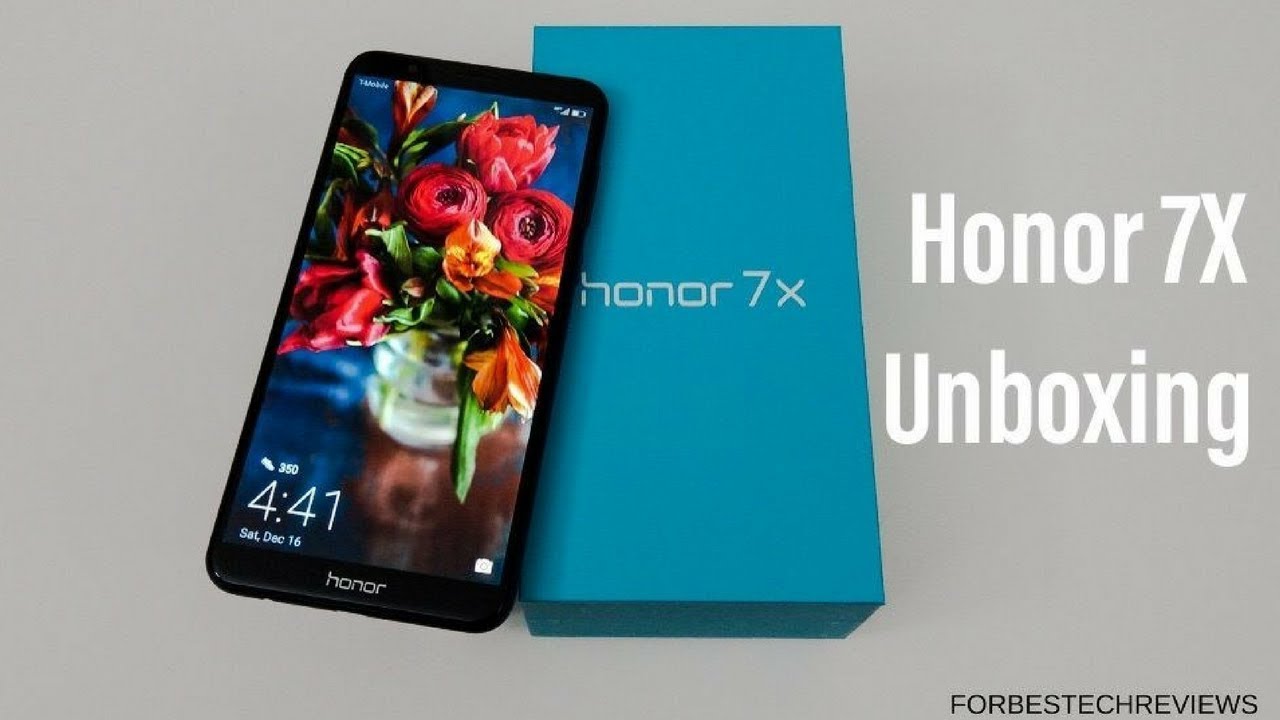 Honor 7X Unboxing