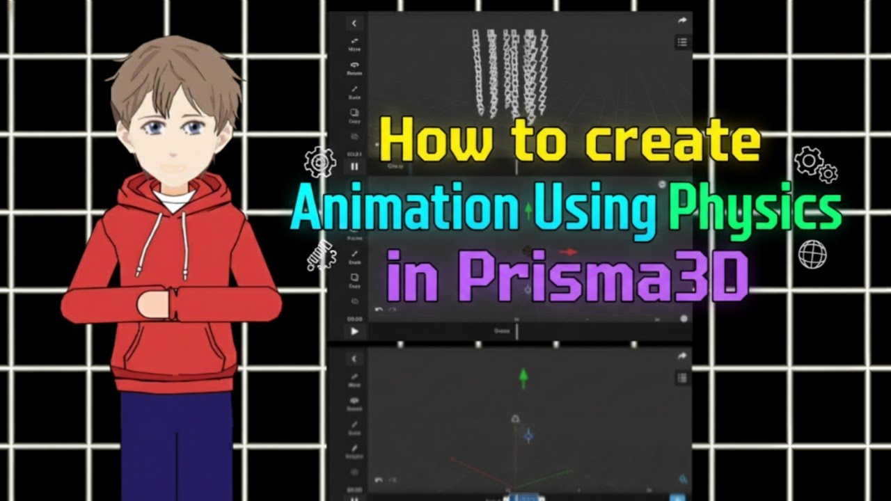 How To Create Animation Using Physics In Prisma3d 3.1.4 | #prisma3dtutorial #prisma3dphysics 