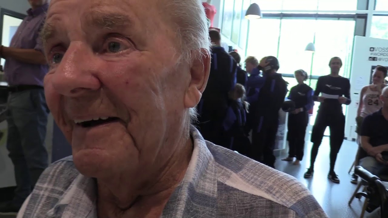Samuel og bestefar tar med seg gamlehjem i vindtunnel - kort versjon