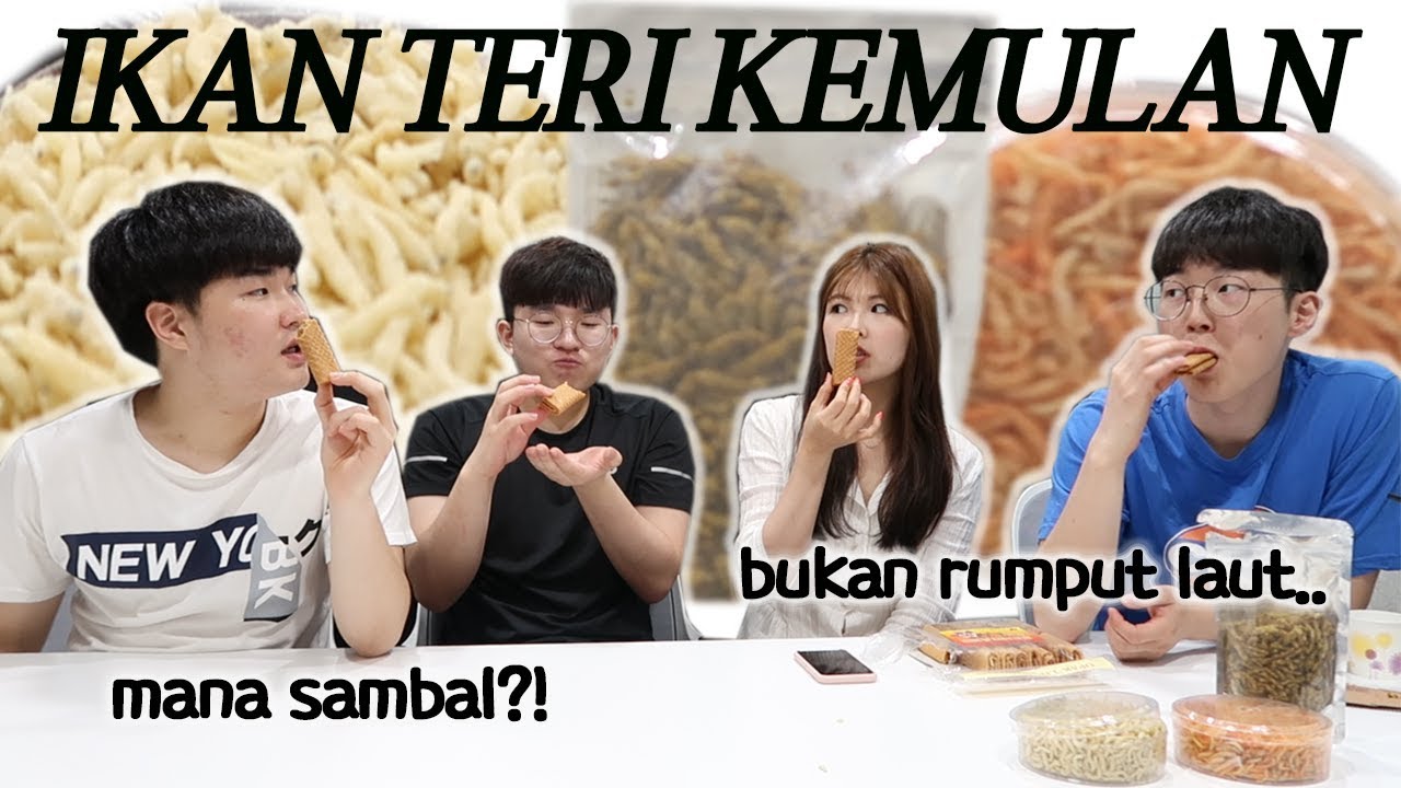 REAKSI ORANG KOREA MAKAN JAJANAN KHAS MADURA