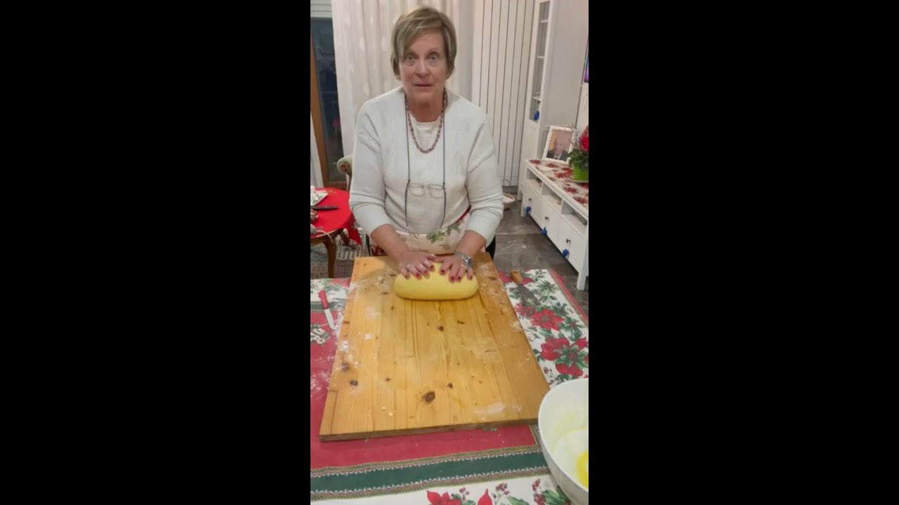 Come preparamos le Scalillle , dulce de Navidad Calabrese con receta .