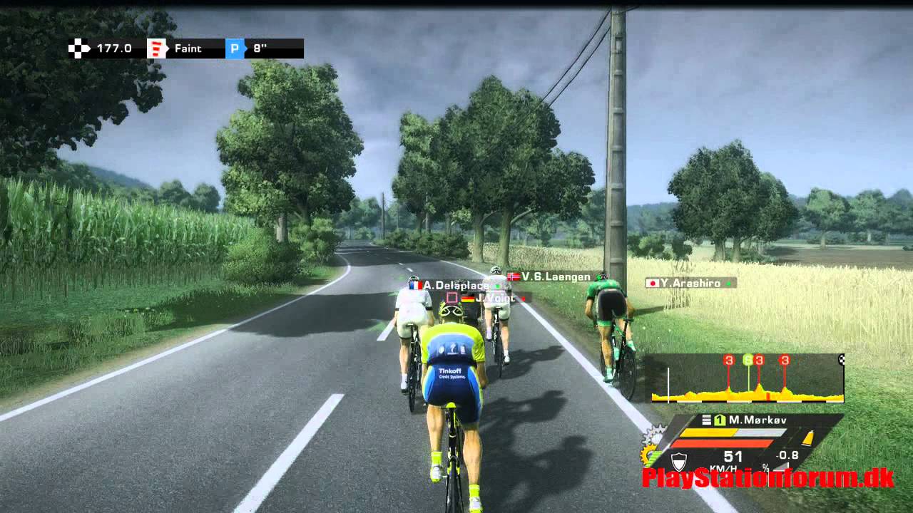 Tour De France 2014 - PS4 - Stage 1 [ Leeds - Harrogate ] - Bennati should go for sprint