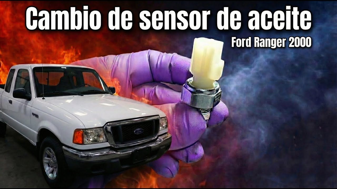 Cambio del Sensor de Presión de Aceite Ford Ranger 2000 (Fácil y Rápido)