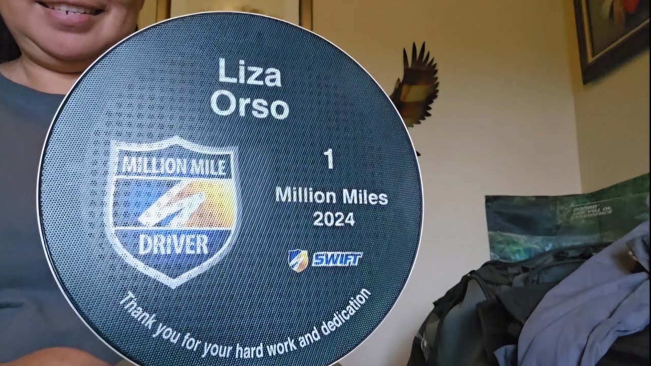 SWIFT TRANSPORTATION MILLION MILE AWARD* PINAYTRUCKER *