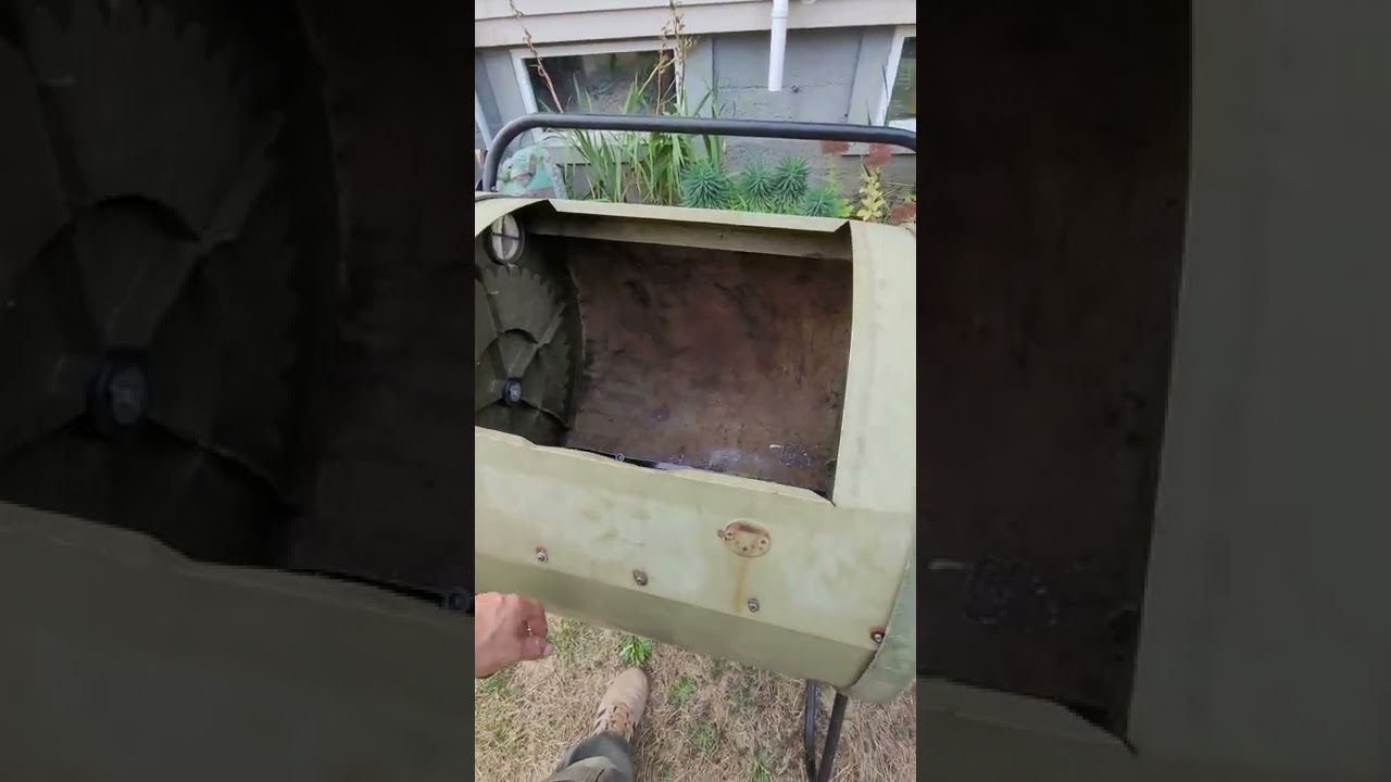Mantis Compact Compost Tumbler refurbishment