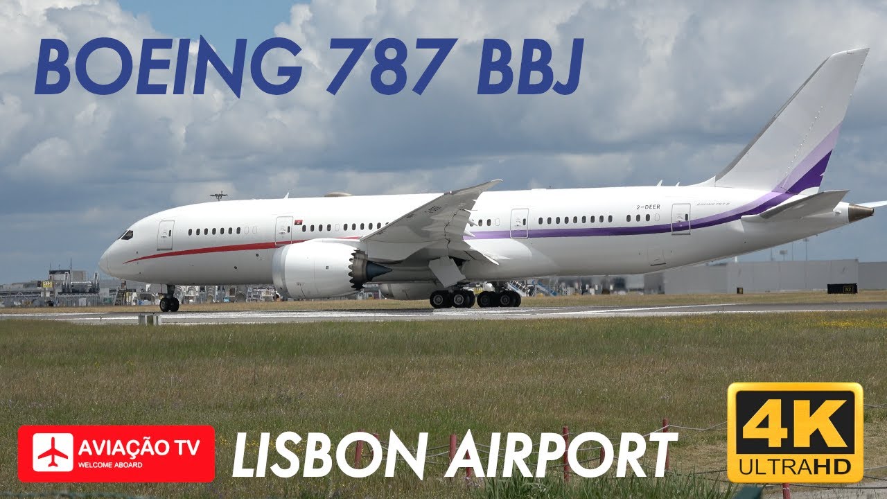 Boeing 787 Dreamliner BBJ • 2-DEER • Lisbon Airport