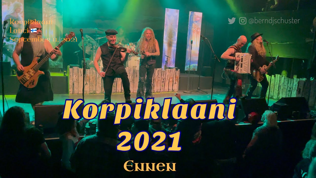 Korpiklaani - Ennen @Lahti, Finland - September 11, 2021 4K HDR LIVE