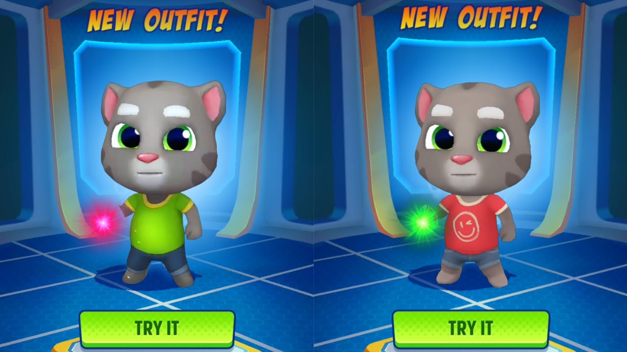 Talking Tom Hero Dash (2018) vs Talking Tom Hero Dash (2025) - Android Gameplay