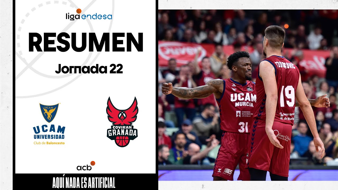 UCAM Murcia - Coviran Granada (91-78) RESUMEN | Liga Endesa 2023-24