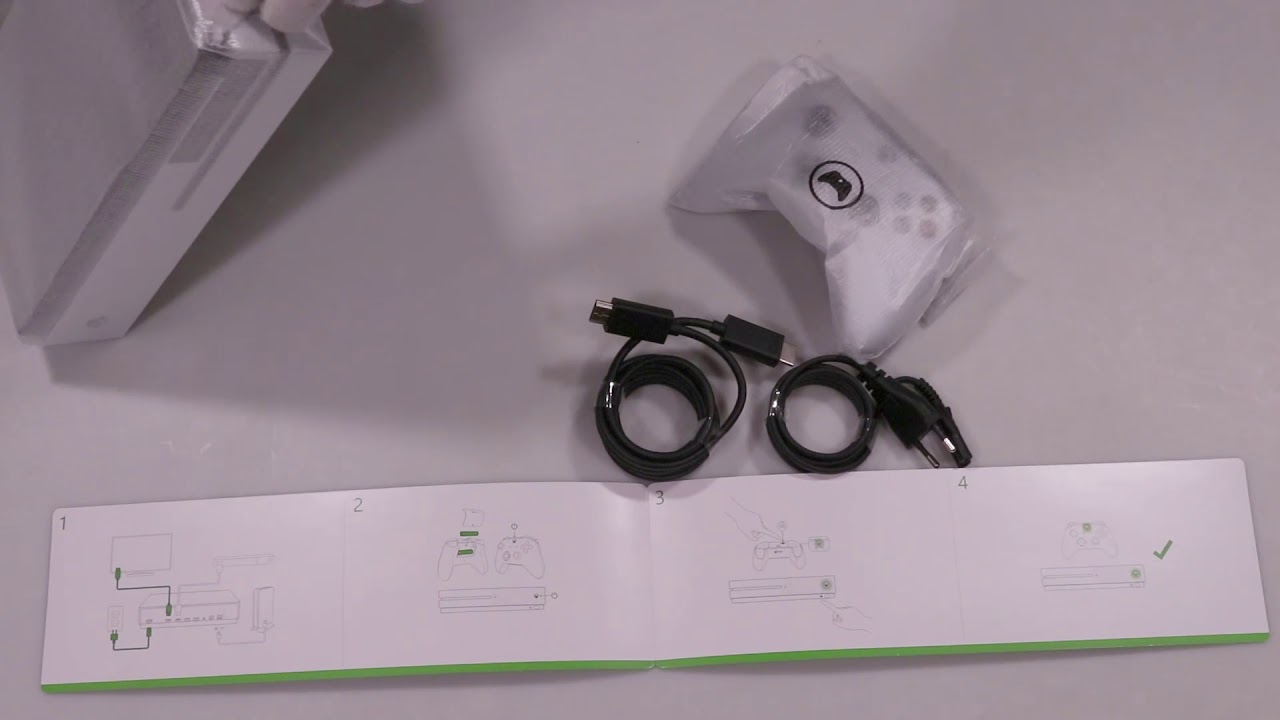 Unboxing Xbox one S 500GB hands on