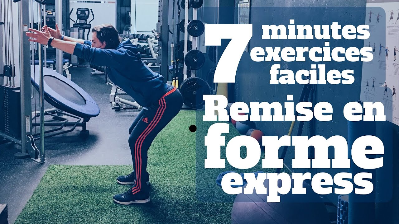 Remise en forme express | 7 minutes d'exercices faciles et sans &eacute;quipement