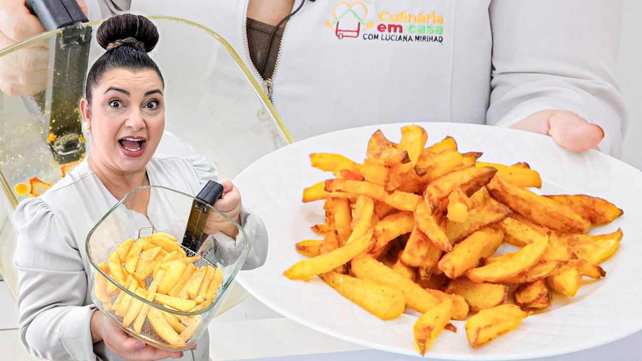 TRUQUE DEIXA BATATA FICA INCRIVELMENTE CROCANTE