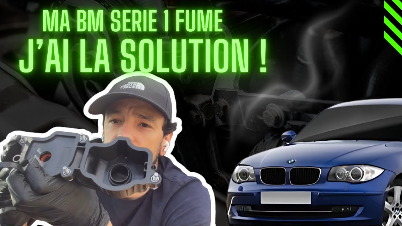 Ma BMW série 1 fume et j’ai la solution ! (séparateur d’huile)