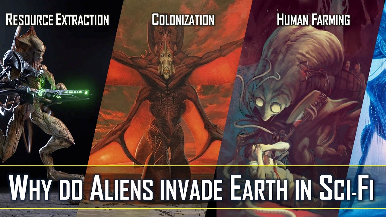 14 Reasons for Alien Invading Earth in Science fiction