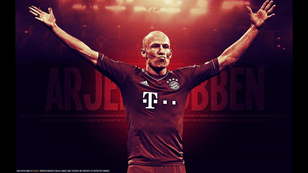 الصاروخ اريان روبين يفجر ملاعب البوندسليجا 2009-2015 اهداف HD