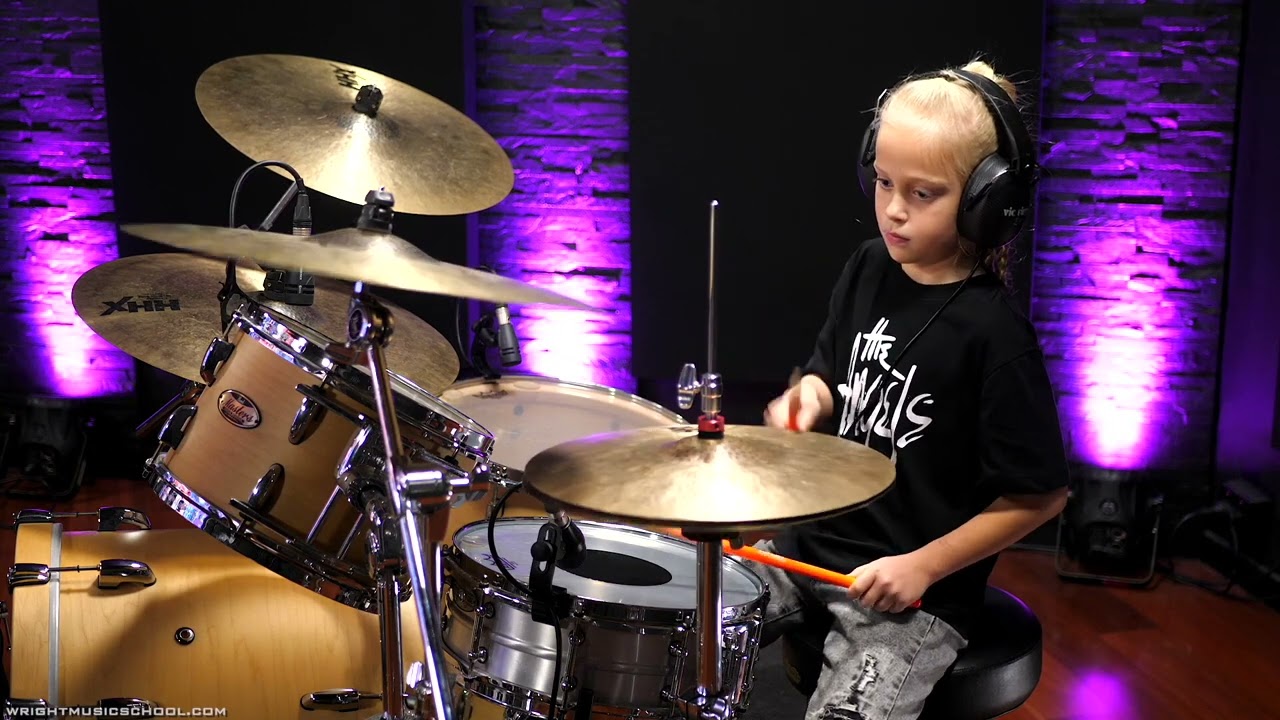 Wright Music School - Macy Dort - Green Day - 21 Guns - Drum Cover