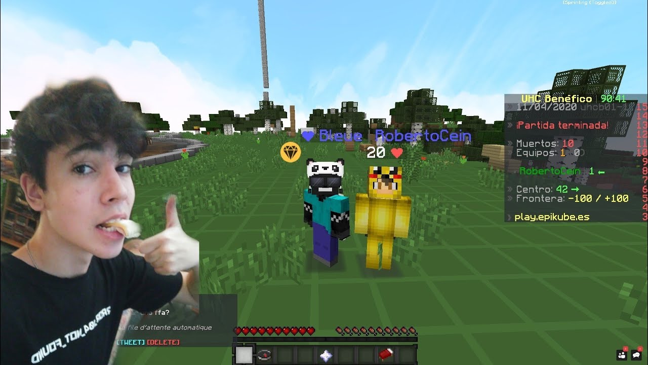 Gane un EVENTO de UHC Benéfico contra el COVID-19 (+40 YTUBERS)