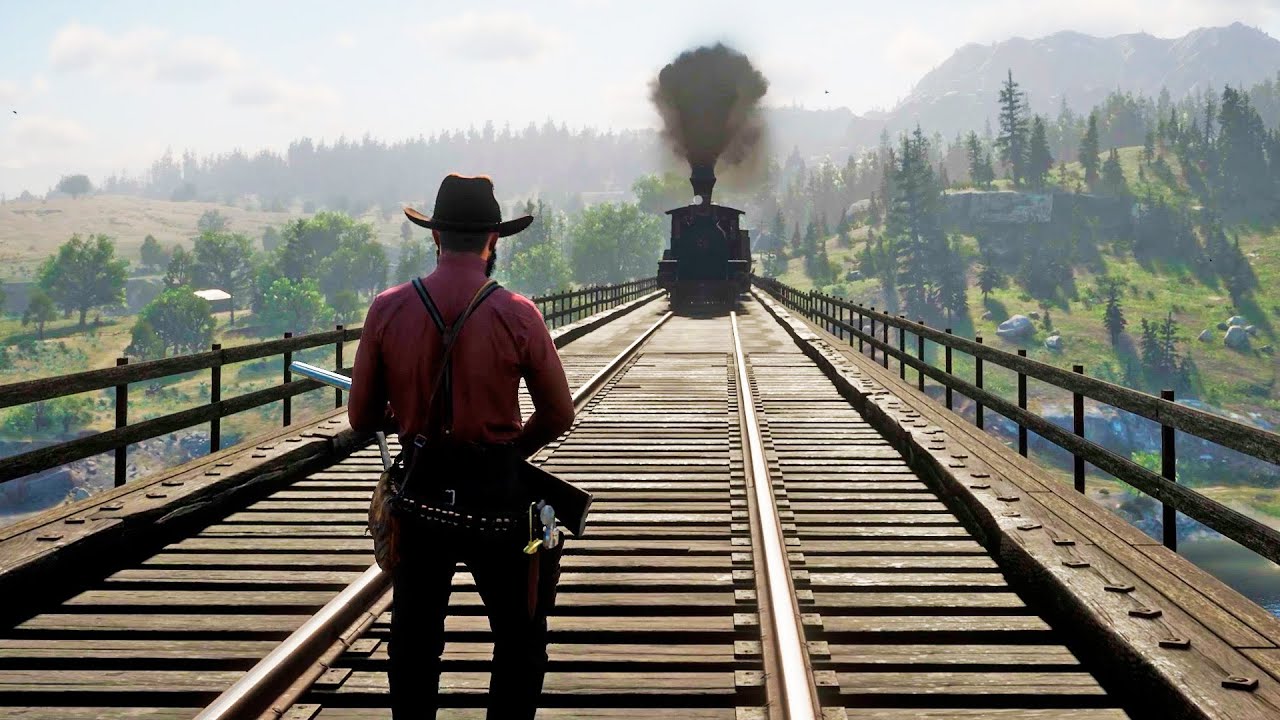 NUNCA INTENTES DETENER EL TREN | RED DEAD REDEMPTION 2