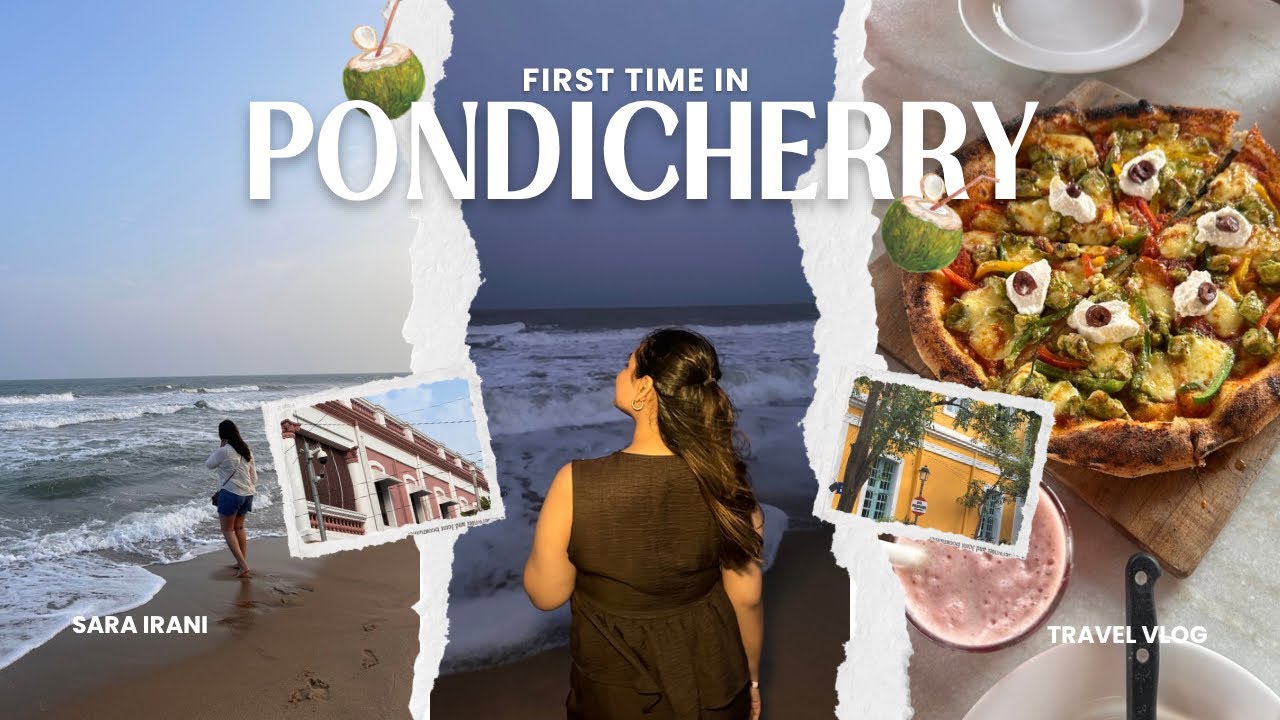 I Got on My First Flight Ever… to (Pondicherry!!!) 🏖️🌴