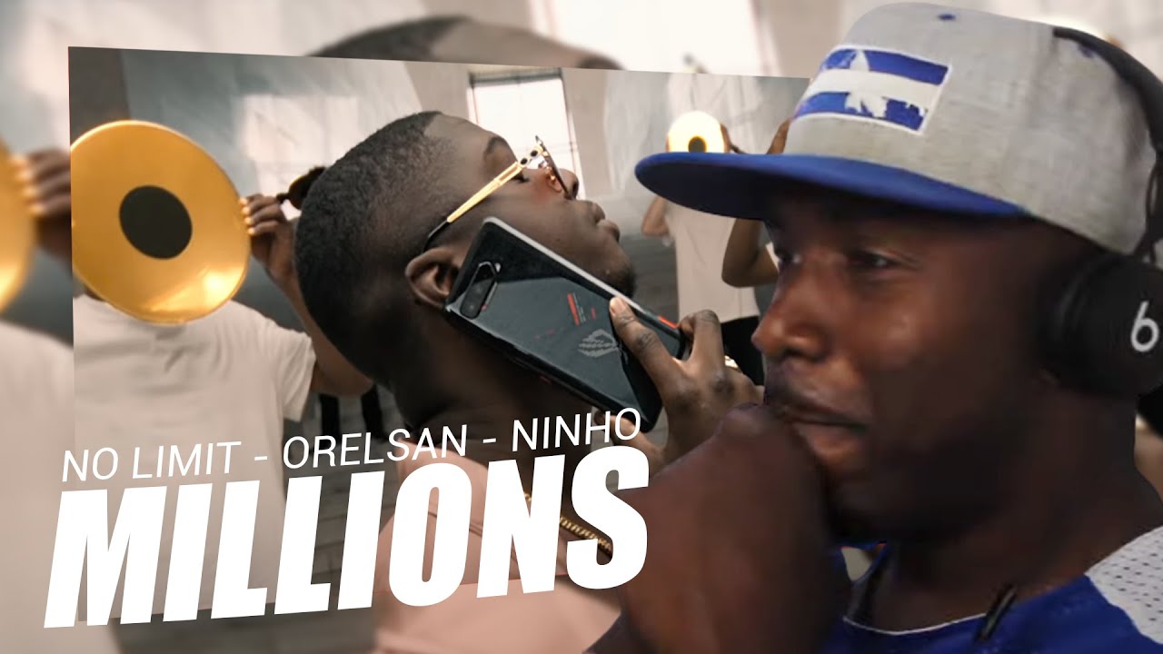 🇫🇷 Am&eacute;ricain &eacute;coute du FRENCH RAP🇫🇷  | No Limit, Orelsan, Ninho - Millions (REACTION)