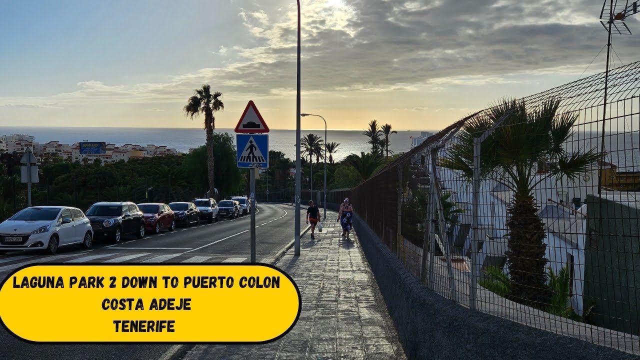 Laguna Park 2 walk down to Puerto Colon, Costa Adeje, Tenerife