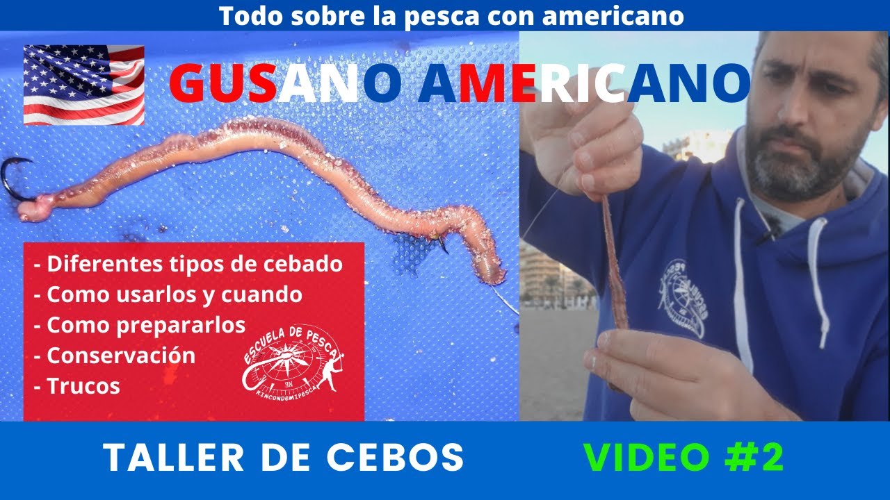 *Como pescar con Americana* / Taller de cebos