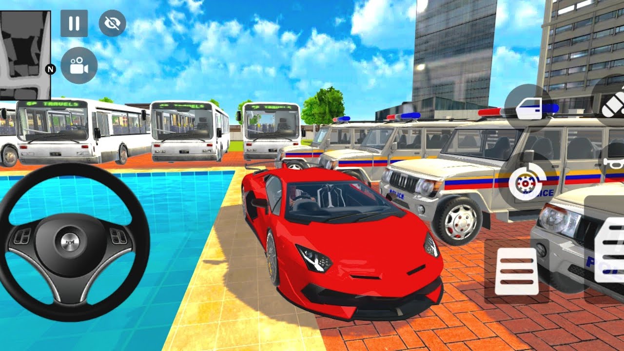 Modified Police Car 🚨 Gangster Life in Indian Streets | Open WorldGame game for android ❤️