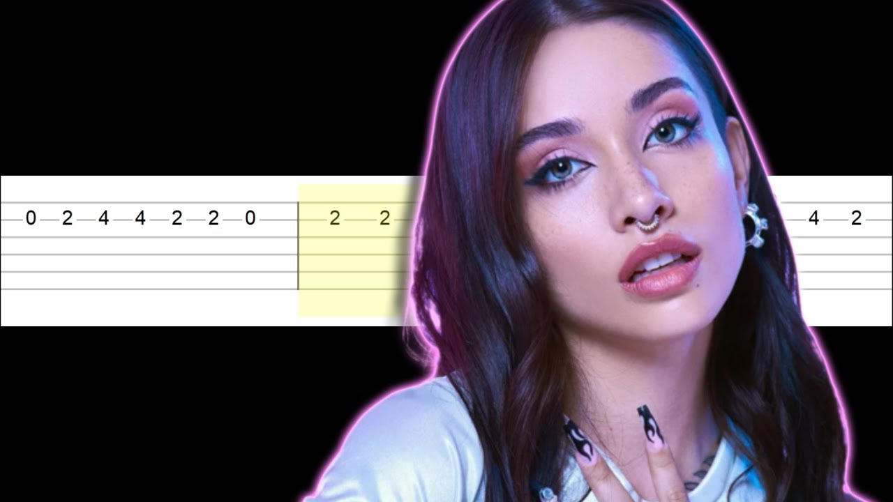 Maria Becerra - DOBLE VIDA (Chitarra Tabs Tutorial Facile)