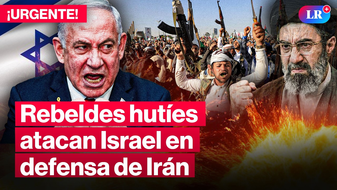 &iexcl;Ir&aacute;n recibe refuerzos! Los rebeldes hut&iacute;es entran en la guerra y atacan a Israel #LR