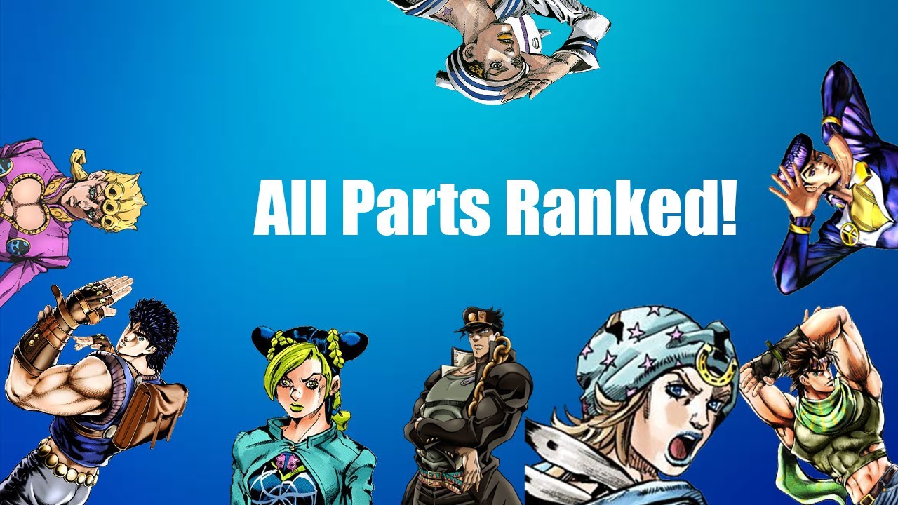 All JoJo Parts Ranked