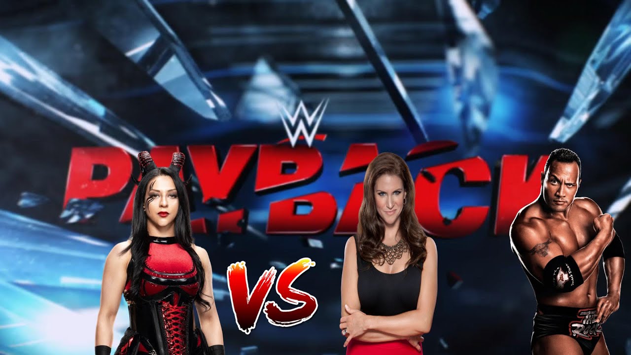 Stephanie Vaqer VS Stephanie McMahon and Special Reference The Rock Payback WWE2K25