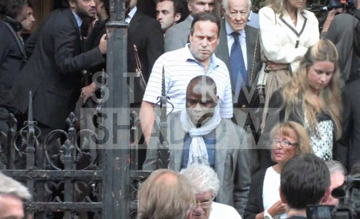 Funerailles de Thierry Roland à Paris