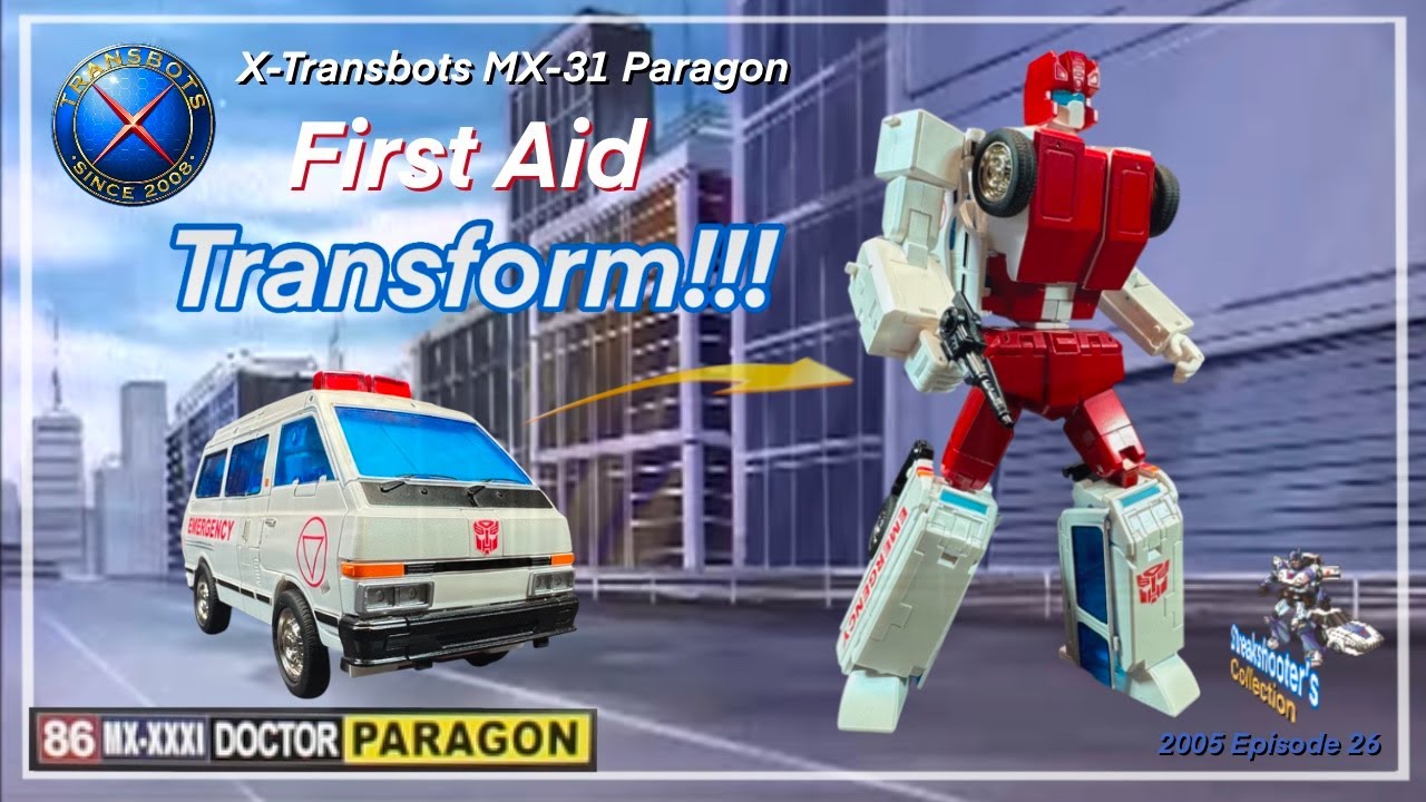 X-Transbots MX-31 Paragon / FIRST AID Transformation
