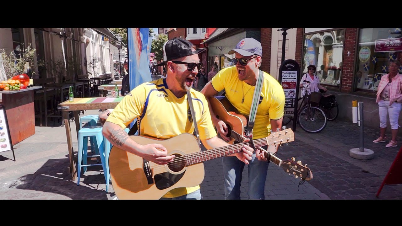Heja Sverige - Johnny & Mackan (EM-låt 2021)